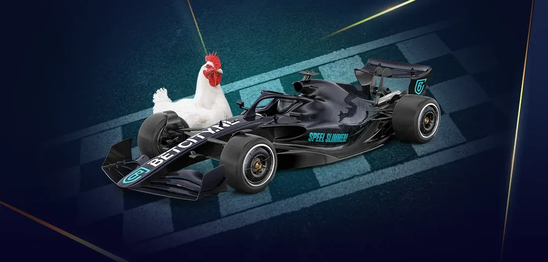 Betcity Casino Visual met Racing Theme